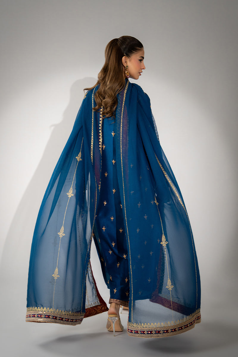 Mina Hassan | Winter 25 | Sireh by Mina Hassan - Designer Dress - Type : Ladies Clothes - Available at Libayah - 100% Original 