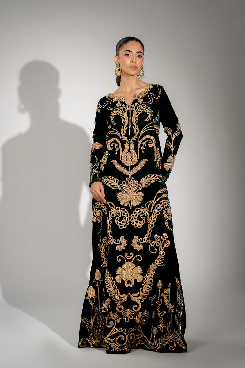 Mina Hassan | Winter 25 | Izma by Mina Hassan - Designer Dress - Type : Ladies Clothes - Available at Libayah - 100% Original 
