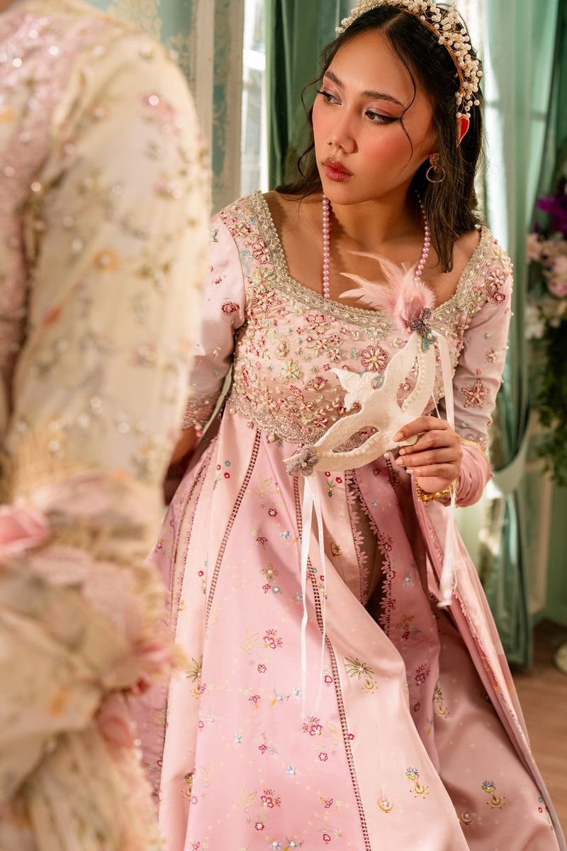 Qalamkar | Luxe Silk 26 | QSL-04 LARA by Qalamkar - Designer Dress  - Type : Ladies Clothes - Available at Libayah - 100% Original 