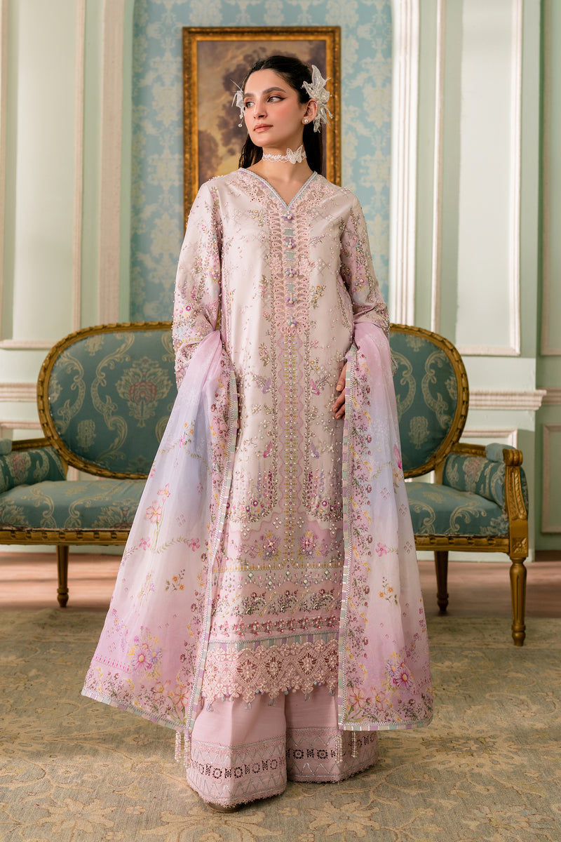Qalamkar | Luxe Silk 26 | QSL-02 CALISTA by Qalamkar - Designer Dress  - Type : Ladies Clothes - Available at Libayah - 100% Original 