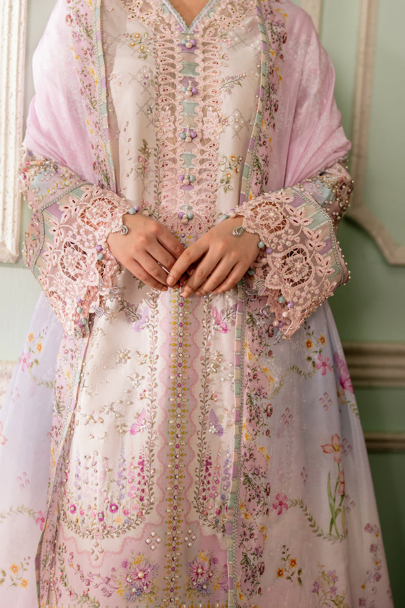 Qalamkar | Luxe Silk 26 | QSL-02 CALISTA by Qalamkar - Designer Dress  - Type : Ladies Clothes - Available at Libayah - 100% Original 