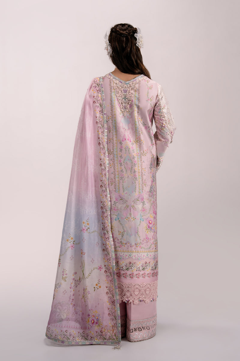 Qalamkar | Luxe Silk 26 | QSL-02 CALISTA by Qalamkar - Designer Dress  - Type : Ladies Clothes - Available at Libayah - 100% Original 