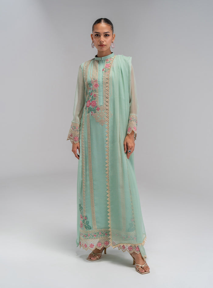 Zainab Chottani | Eid Pret 25 | Fleur by Libayah - Designer Dress - Type: Ladies Clothes - Available at Libayah - 100% Original