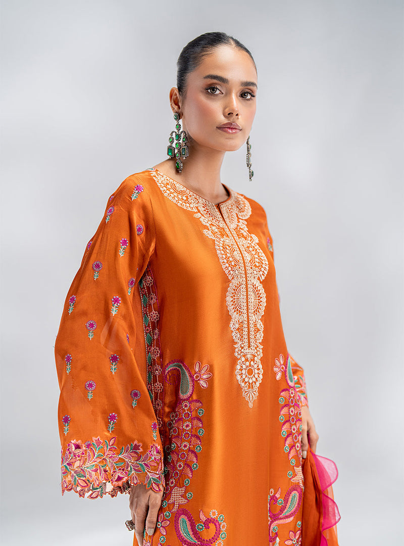 Zainab Chottani | Luxe Pret 25 | Auset by Zainab Chottani - Designer Dress  - Type : Ladies Clothes - Available at Libayah - 100% Original 