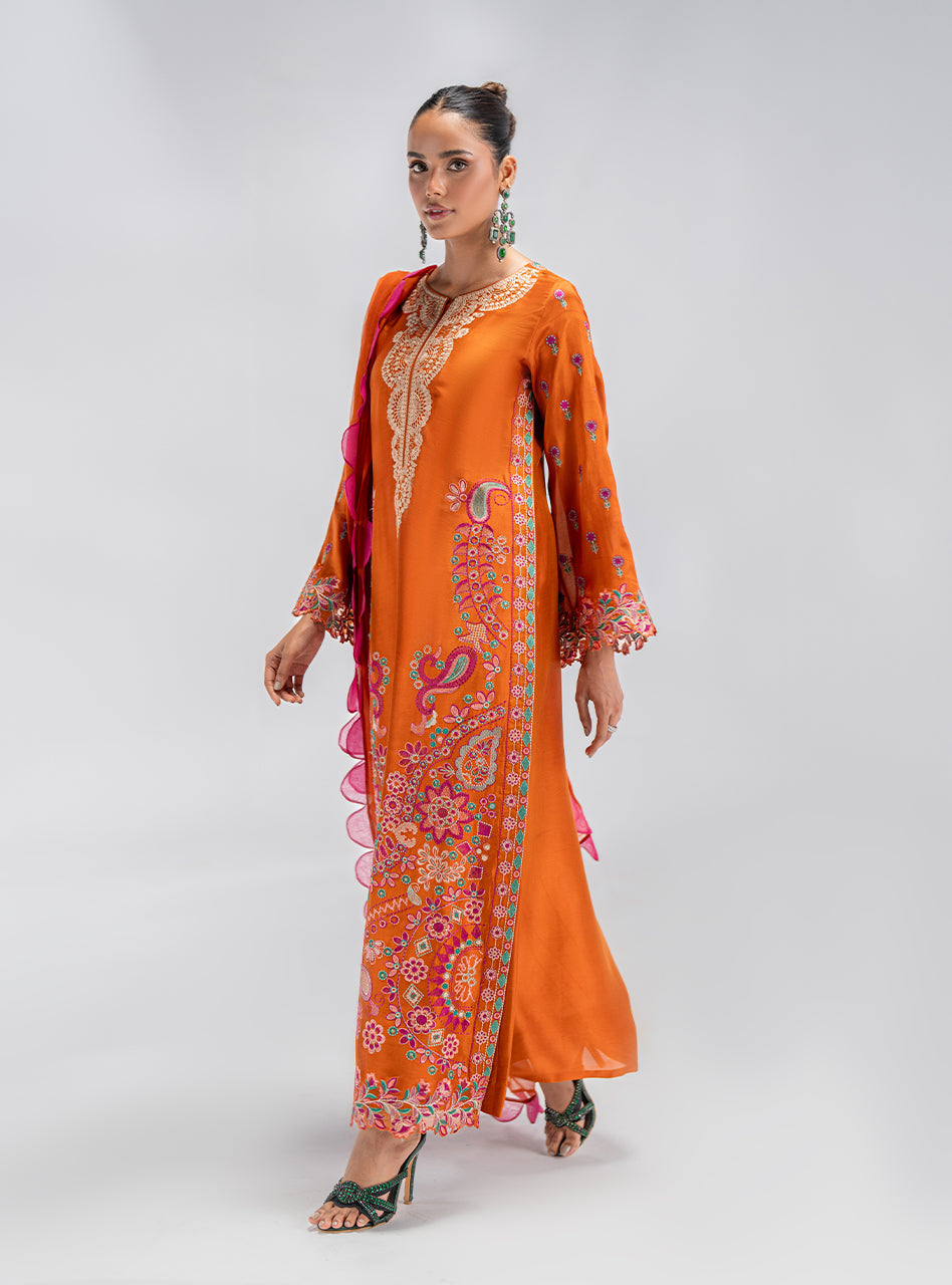 Zainab Chottani | Luxe Pret 25 | Auset by Zainab Chottani - Designer Dress  - Type : Ladies Clothes - Available at Libayah - 100% Original 
