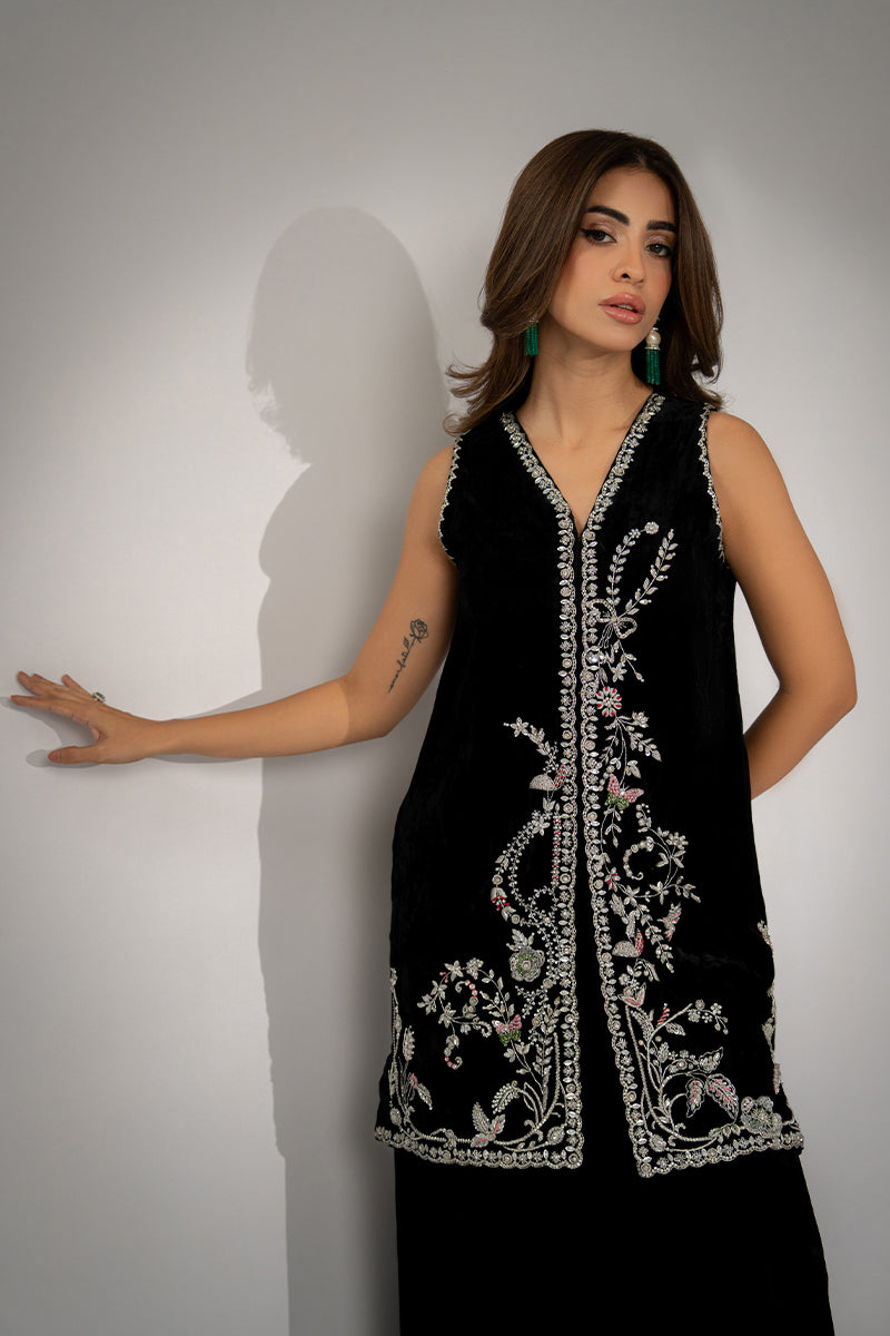 Mina Hassan | Winter 25 | Aena by Mina Hassan - Designer Dress - Type : Ladies Clothes - Available at Libayah - 100% Original 