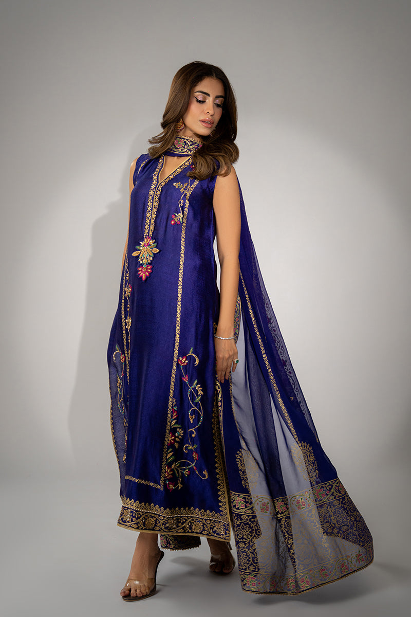 Mina Hassan | Winter 25 | Aria by Mina Hassan - Designer Dress - Type : Ladies Clothes - Available at Libayah - 100% Original 