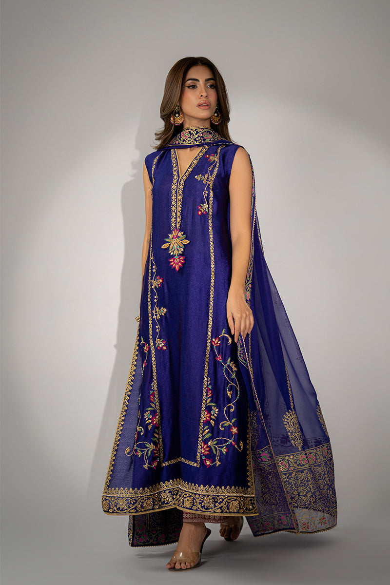 Mina Hassan | Winter 25 | Aria by Mina Hassan - Designer Dress - Type : Ladies Clothes - Available at Libayah - 100% Original 