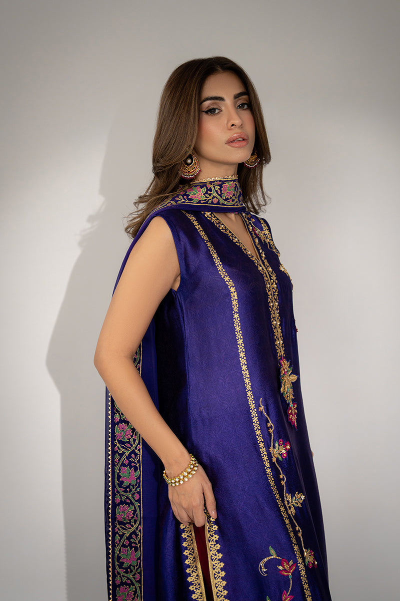 Mina Hassan | Winter 25 | Aria by Mina Hassan - Designer Dress - Type : Ladies Clothes - Available at Libayah - 100% Original 