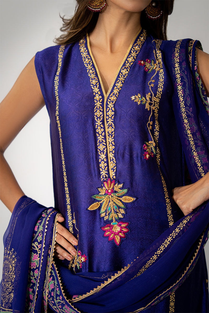 Mina Hassan | Winter 25 | Aria by Mina Hassan - Designer Dress - Type : Ladies Clothes - Available at Libayah - 100% Original 