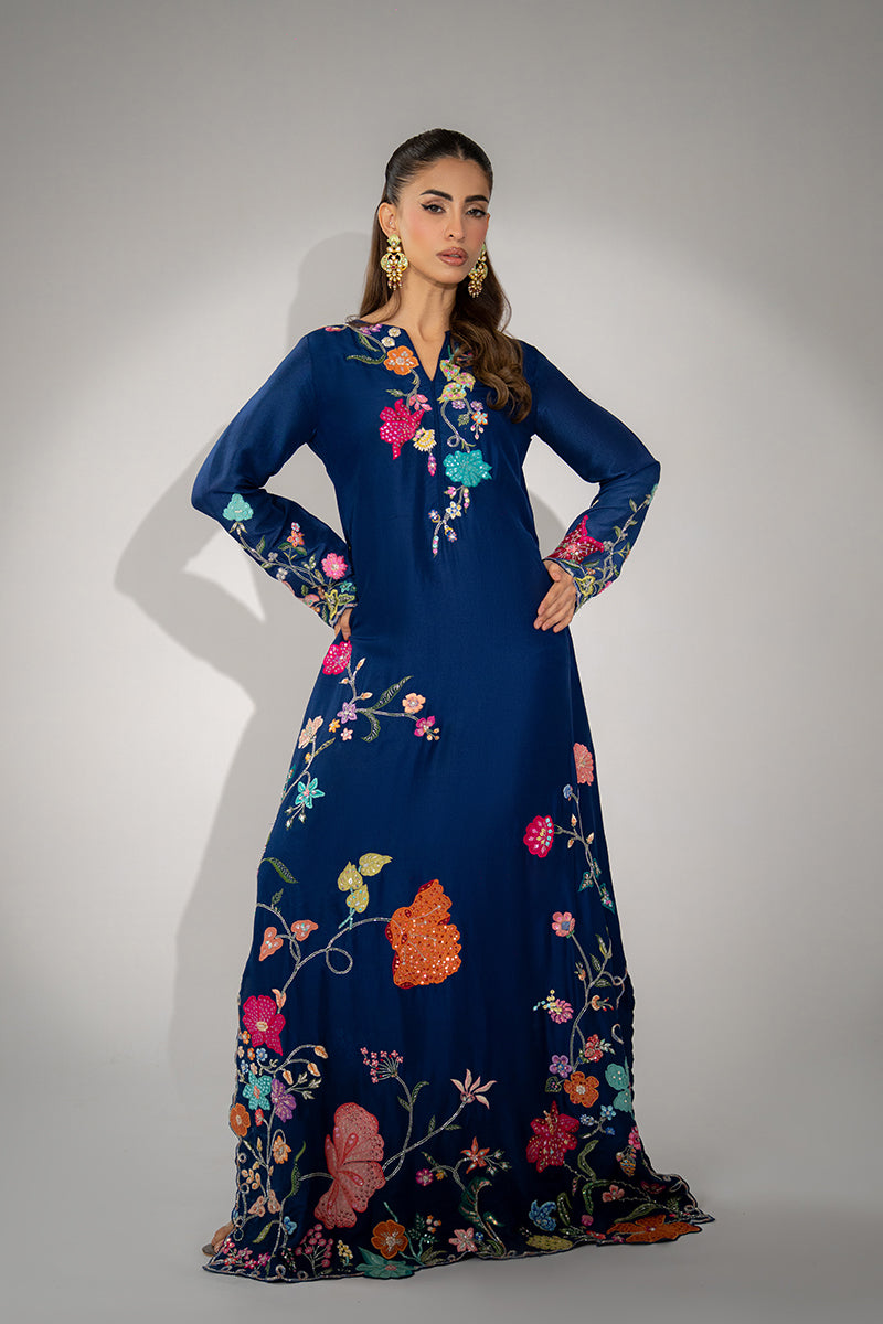 Mina Hassan | Winter 25 | Adina by Mina Hassan - Designer Dress - Type : Ladies Clothes - Available at Libayah - 100% Original 