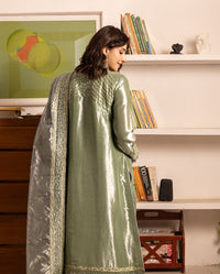 Mushq | Sunehri Lama Silk | Tabeer by Mushq - Designer Dress  - Type : Ladies Clothes - Available at Libayah - 100% Original 