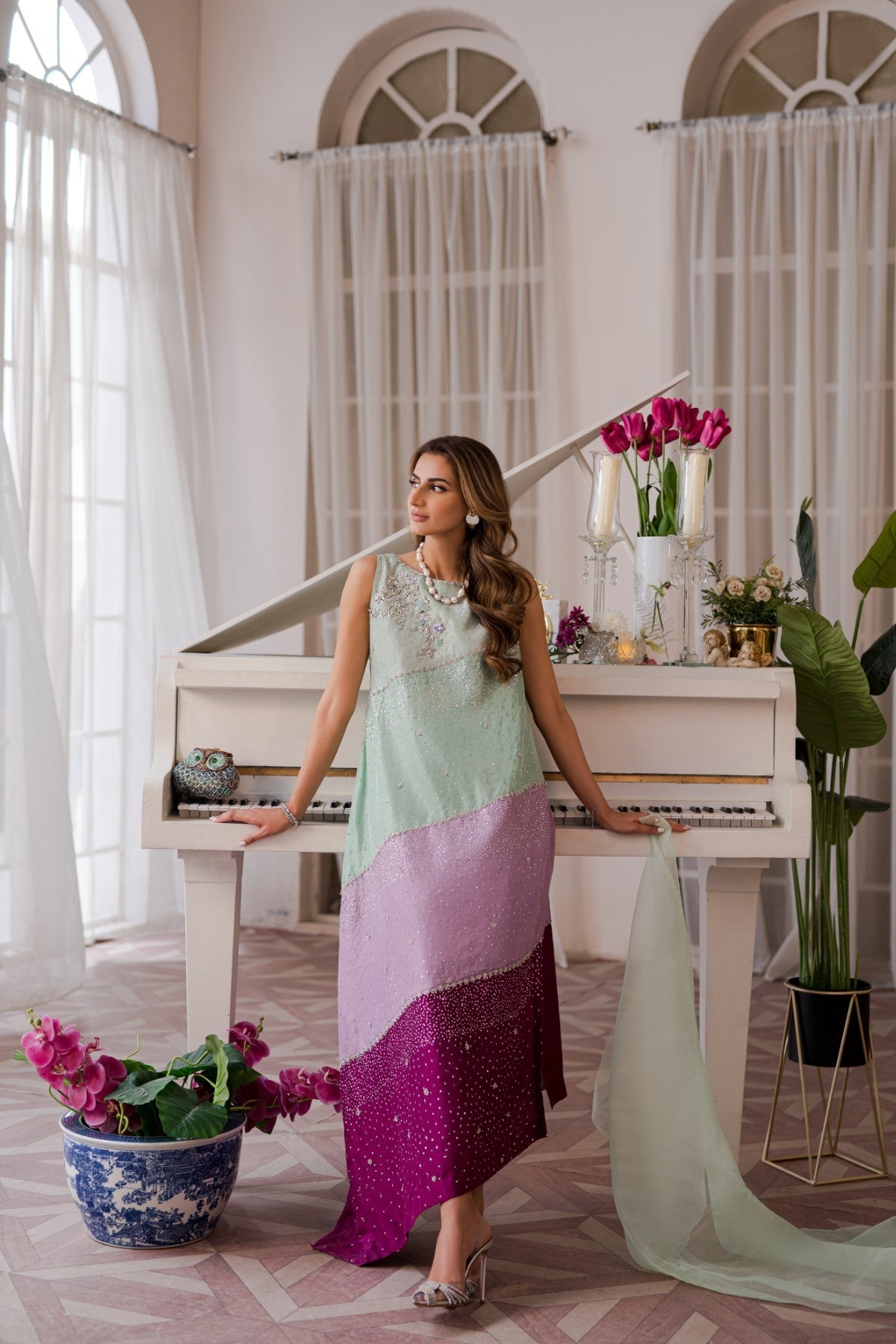 Tabyaa | Luxury Formals |  RS23-1 by Tabyaa - Designer Dress - Type: Ladies Clothes - Available at Libayah - 100% Original