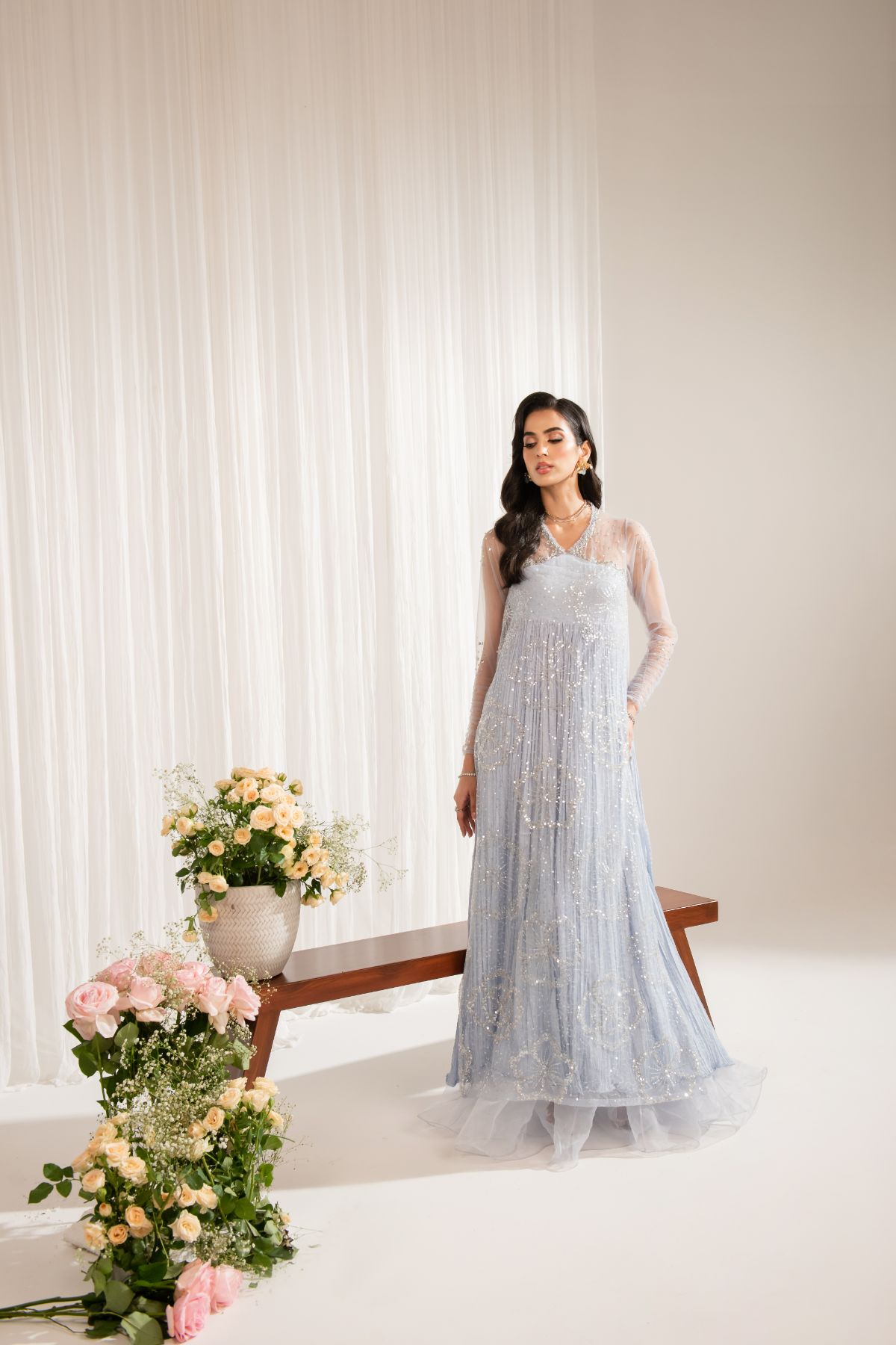Tabyaa | Luxury Formals |  Serene by Tabyaa - Designer Dress - Type: Ladies Clothes - Available at Libayah - 100% Original
