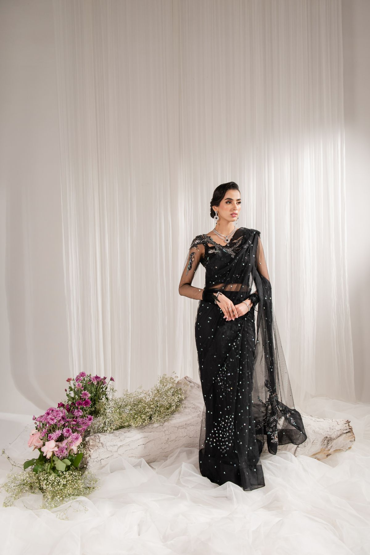 Tabyaa | Luxury Formals | Midnight by Tabyaa - Designer Dress - Type: Ladies Clothes - Available at Libayah - 100% Original