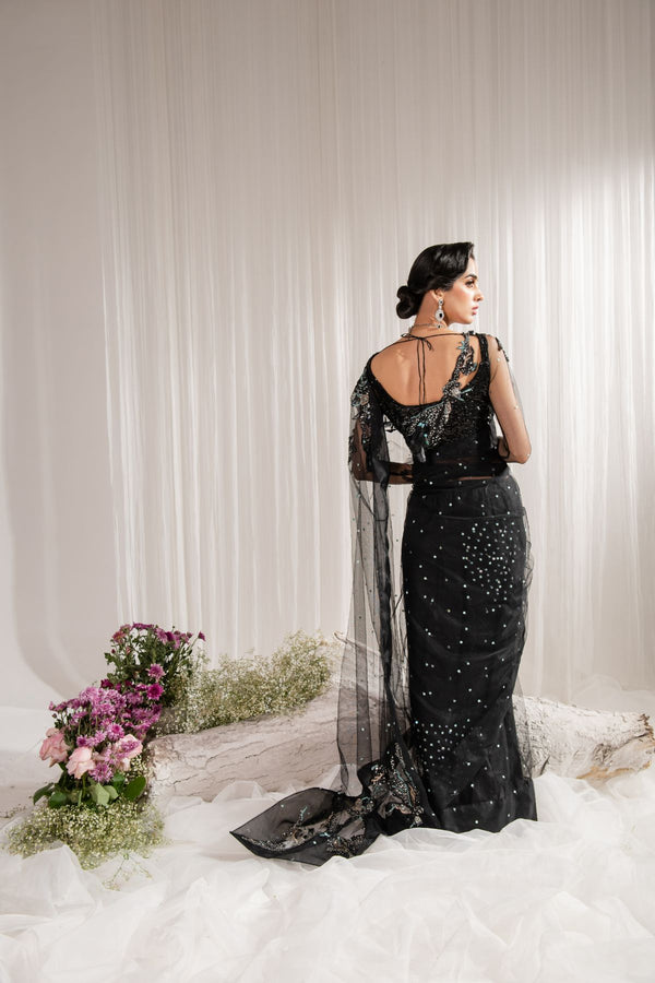 Tabyaa | Luxury Formals | Midnight by Tabyaa - Designer Dress - Type: Ladies Clothes - Available at Libayah - 100% Original