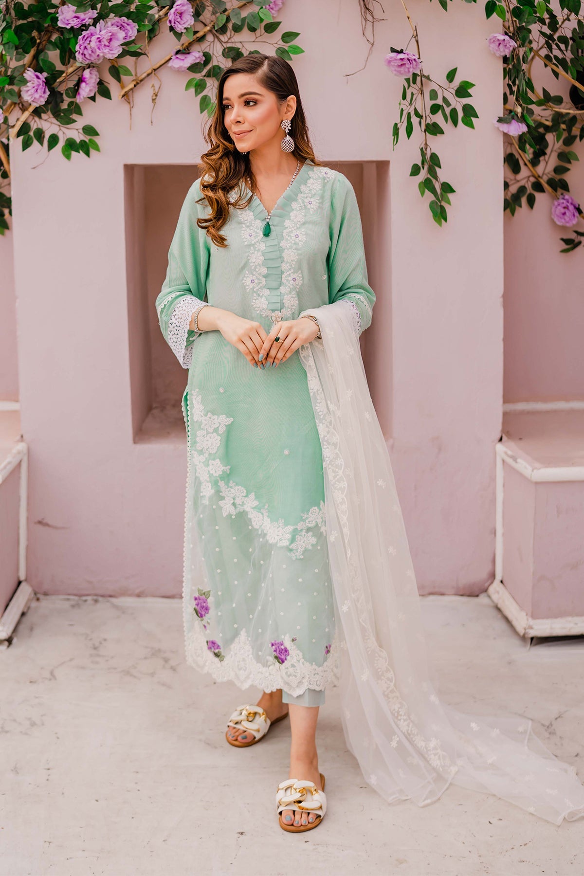 Tabyaa  | Pret |  Jade by Tabyaa - Designer Dress - Type: Ladies Clothes - Available at Libayah - 100% Original