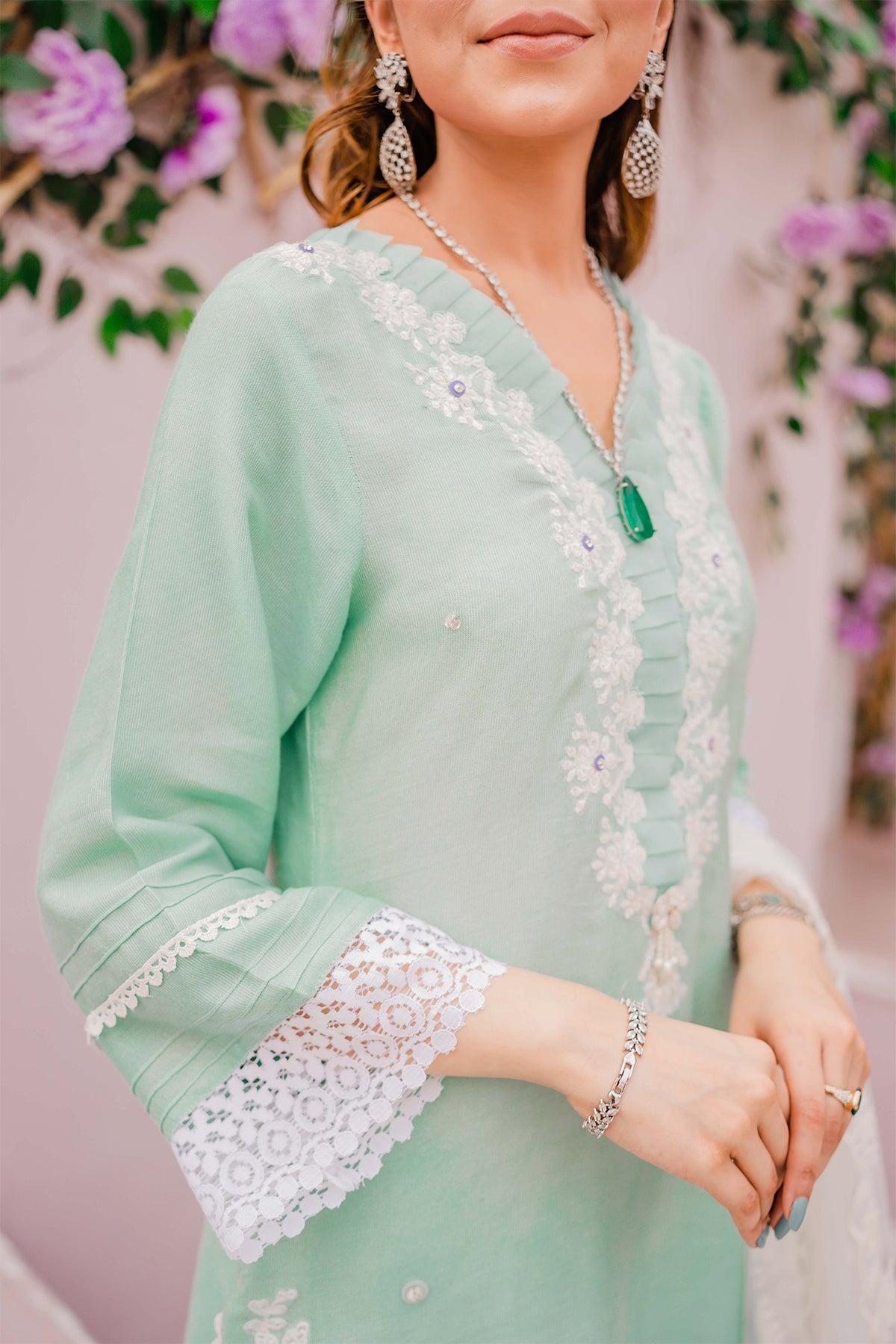 Tabyaa  | Pret |  Jade by Tabyaa - Designer Dress - Type: Ladies Clothes - Available at Libayah - 100% Original