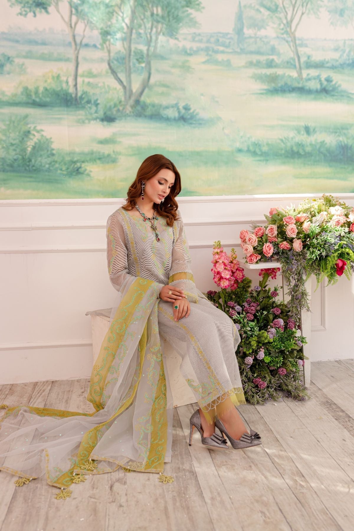 Tabyaa  | Pret |  Oasis by Tabyaa - Designer Dress - Type: Ladies Clothes - Available at Libayah - 100% Original