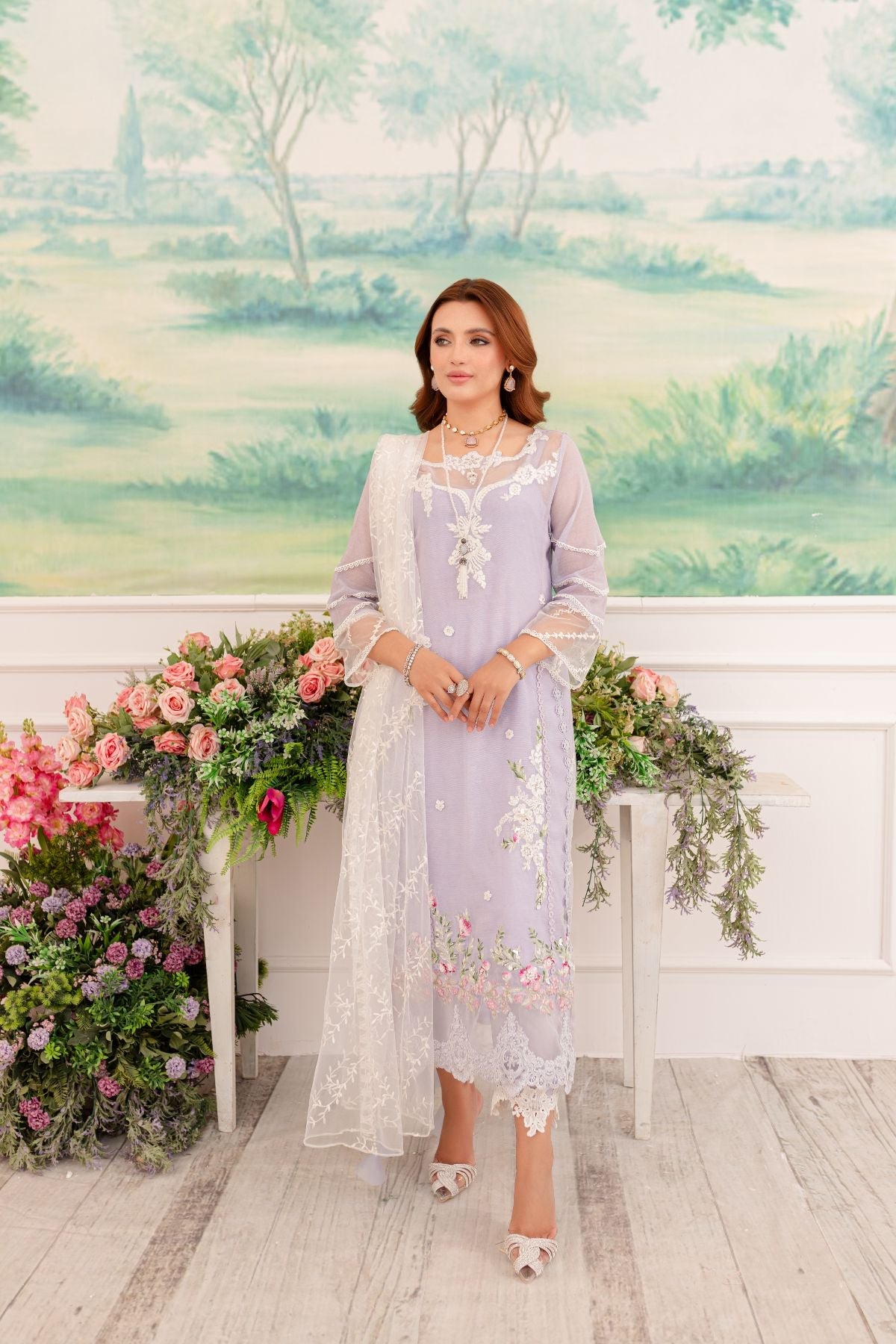 Tabyaa  | Pret | Orchid by Tabyaa - Designer Dress - Type: Ladies Clothes - Available at Libayah - 100% Original