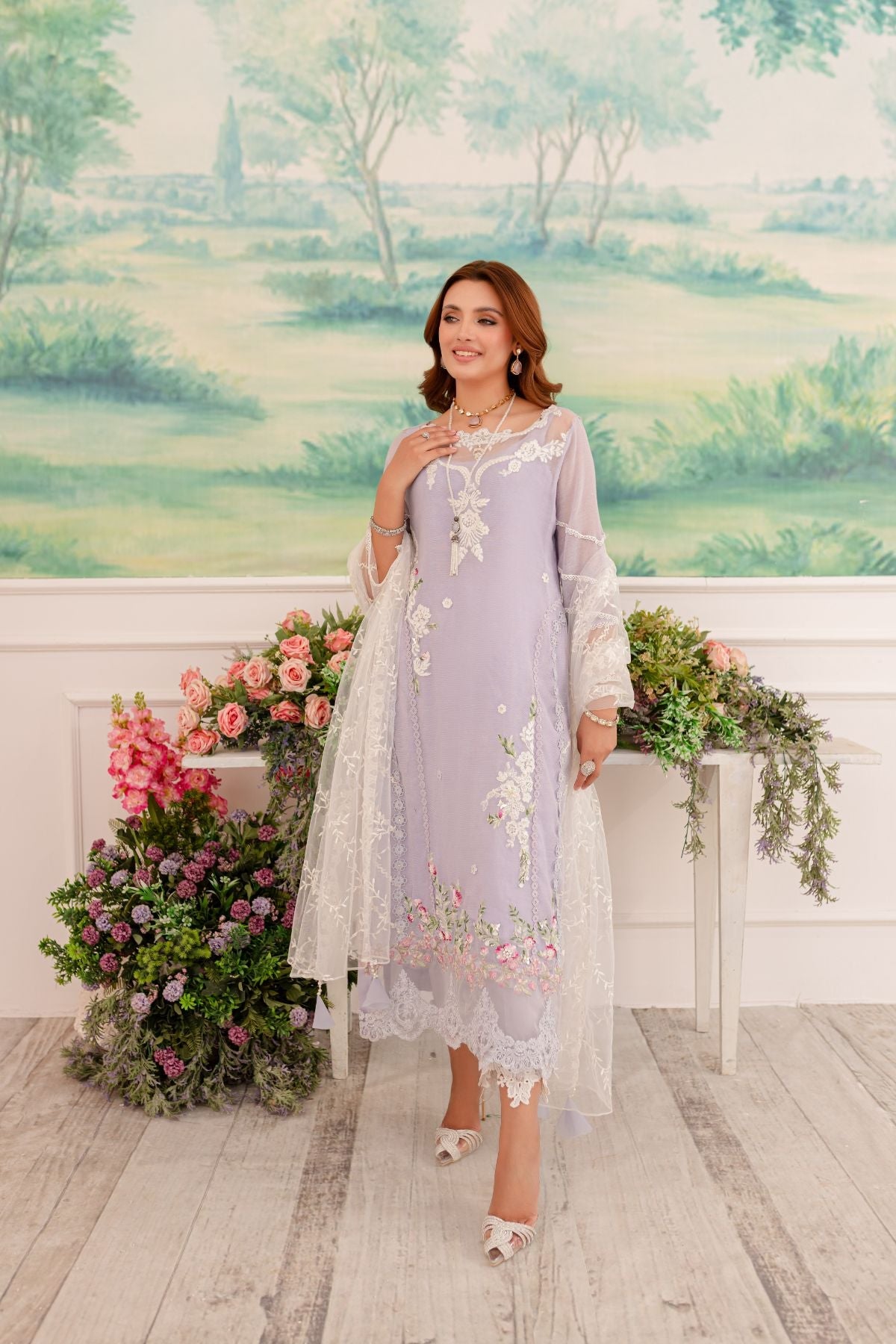 Tabyaa  | Pret | Orchid by Tabyaa - Designer Dress - Type: Ladies Clothes - Available at Libayah - 100% Original