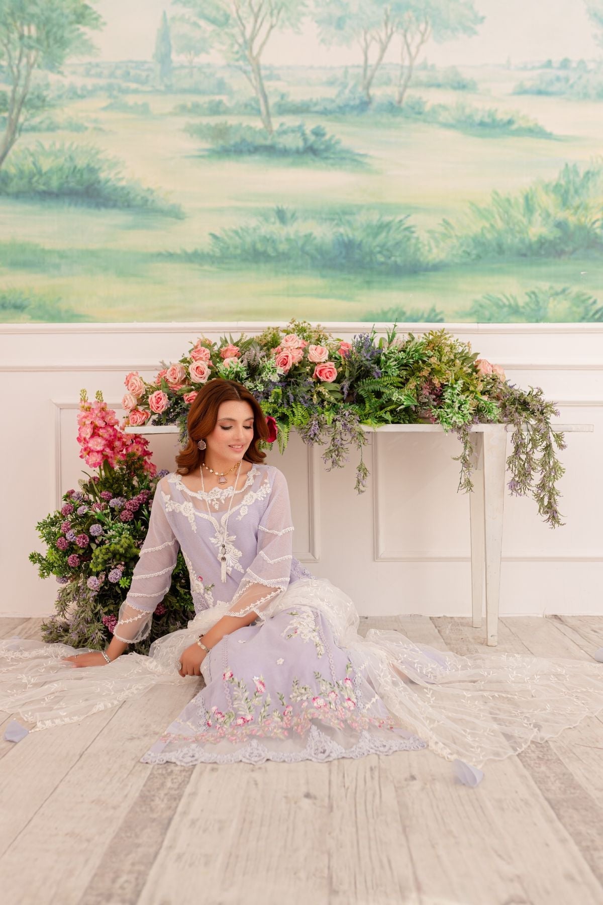 Tabyaa  | Pret | Orchid by Tabyaa - Designer Dress - Type: Ladies Clothes - Available at Libayah - 100% Original