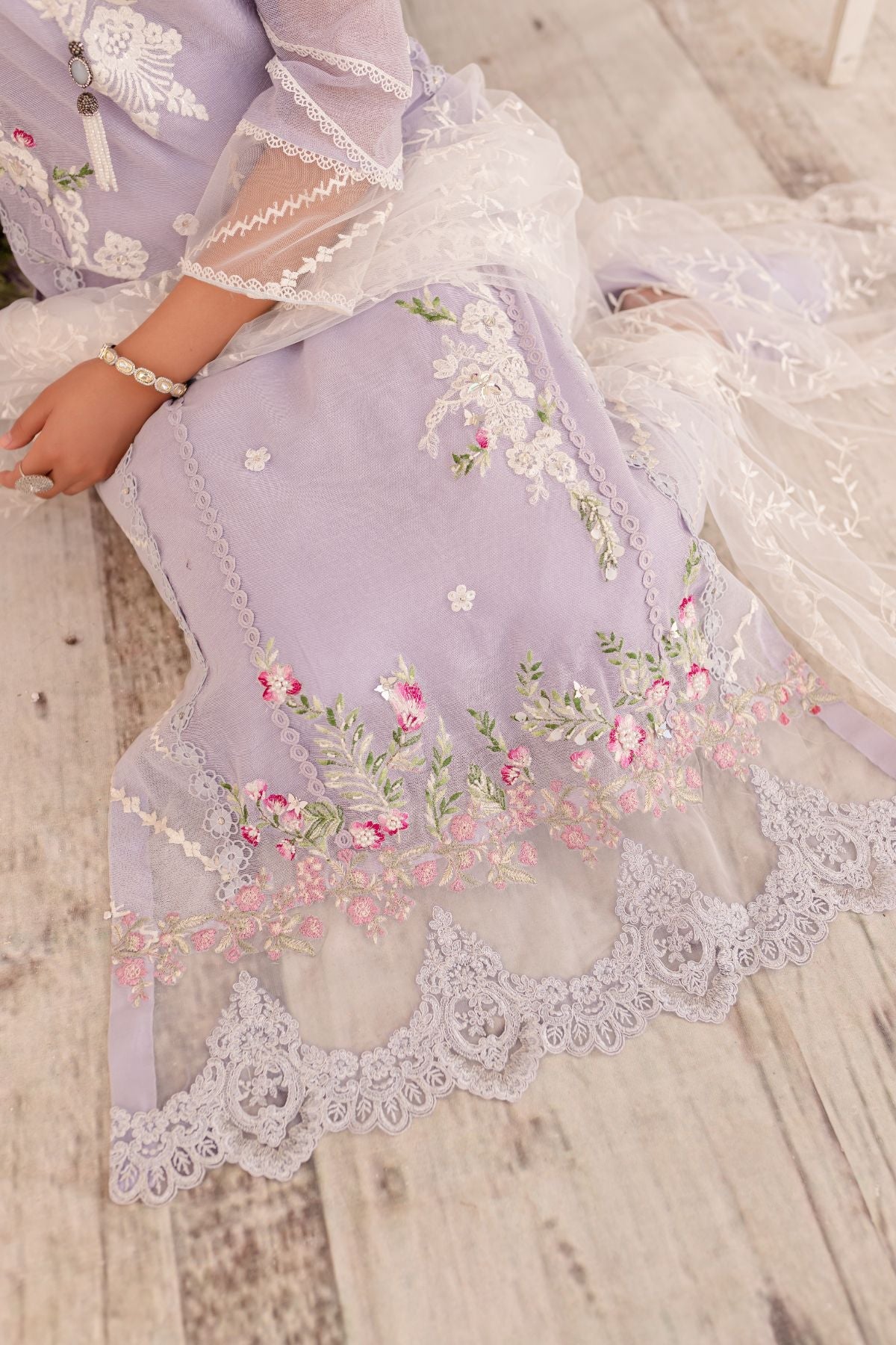 Tabyaa  | Pret | Orchid by Tabyaa - Designer Dress - Type: Ladies Clothes - Available at Libayah - 100% Original