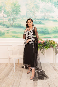 Tabyaa  | Pret |  Midnight by Tabyaa - Designer Dress - Type: Ladies Clothes - Available at Libayah - 100% Original
