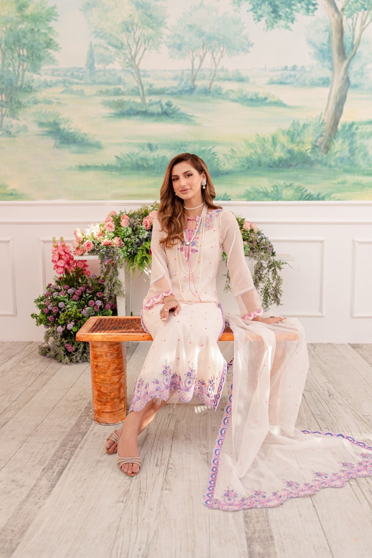 Tabyaa  | Pret |  Mist by Tabyaa - Designer Dress - Type: Ladies Clothes - Available at Libayah - 100% Original