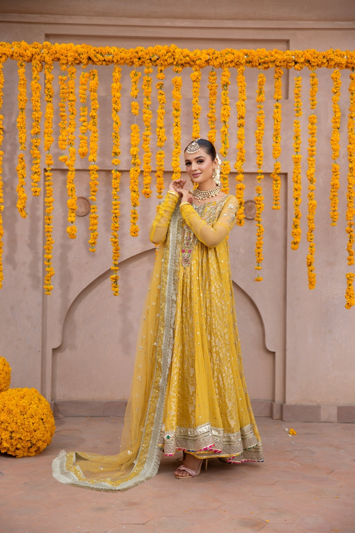 Tabyaa | Sajni Bridal |  Sandal by Tabyaa - Designer Dress - Type: Ladies Clothes - Available at Libayah - 100% Original