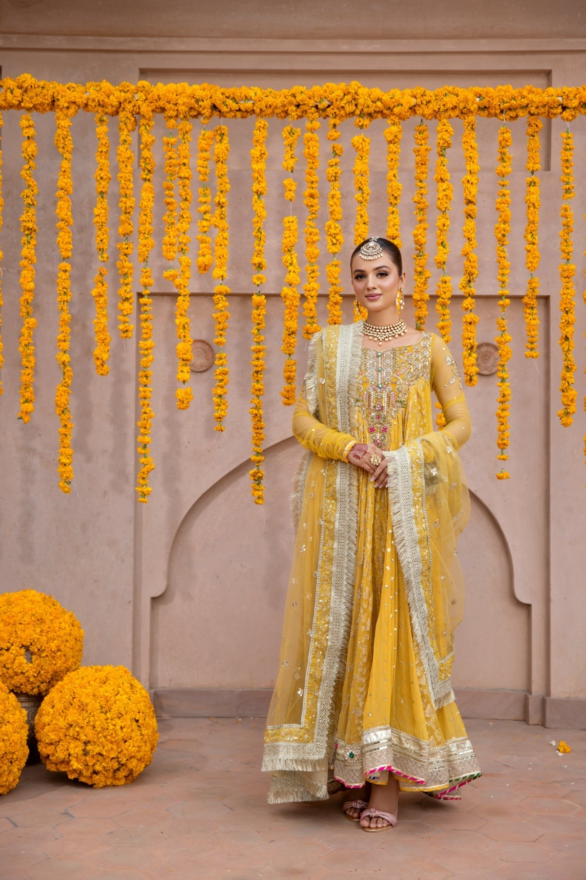 Tabyaa | Sajni Bridal |  Sandal by Tabyaa - Designer Dress - Type: Ladies Clothes - Available at Libayah - 100% Original