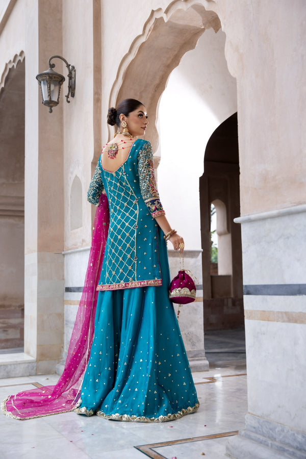 Tabyaa | Sajni Bridal |  Afreen by Tabyaa - Designer Dress - Type: Ladies Clothes - Available at Libayah - 100% Original