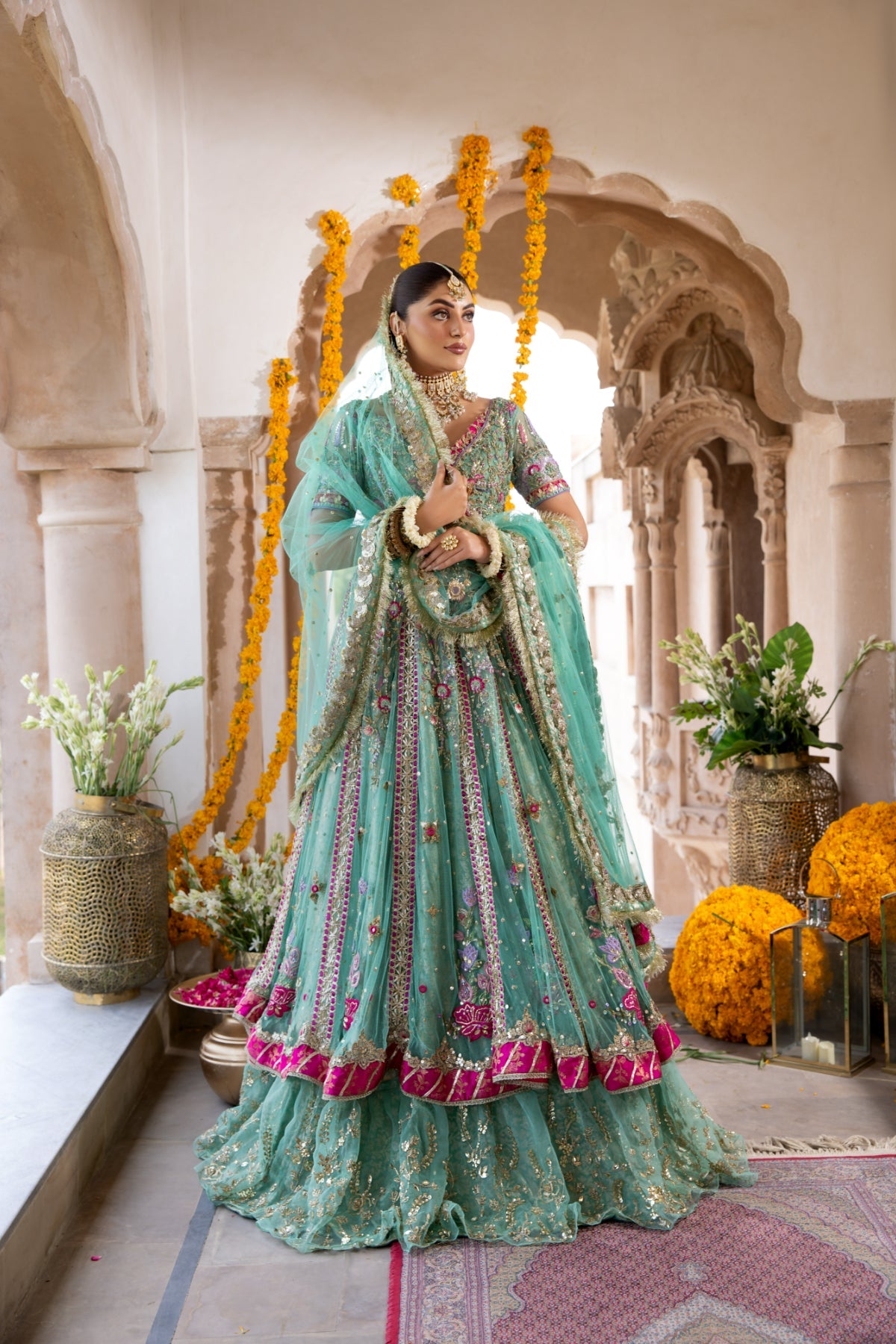 Tabyaa | Sajni Bridal |  Dehleez by Tabyaa - Designer Dress - Type: Ladies Clothes - Available at Libayah - 100% Original