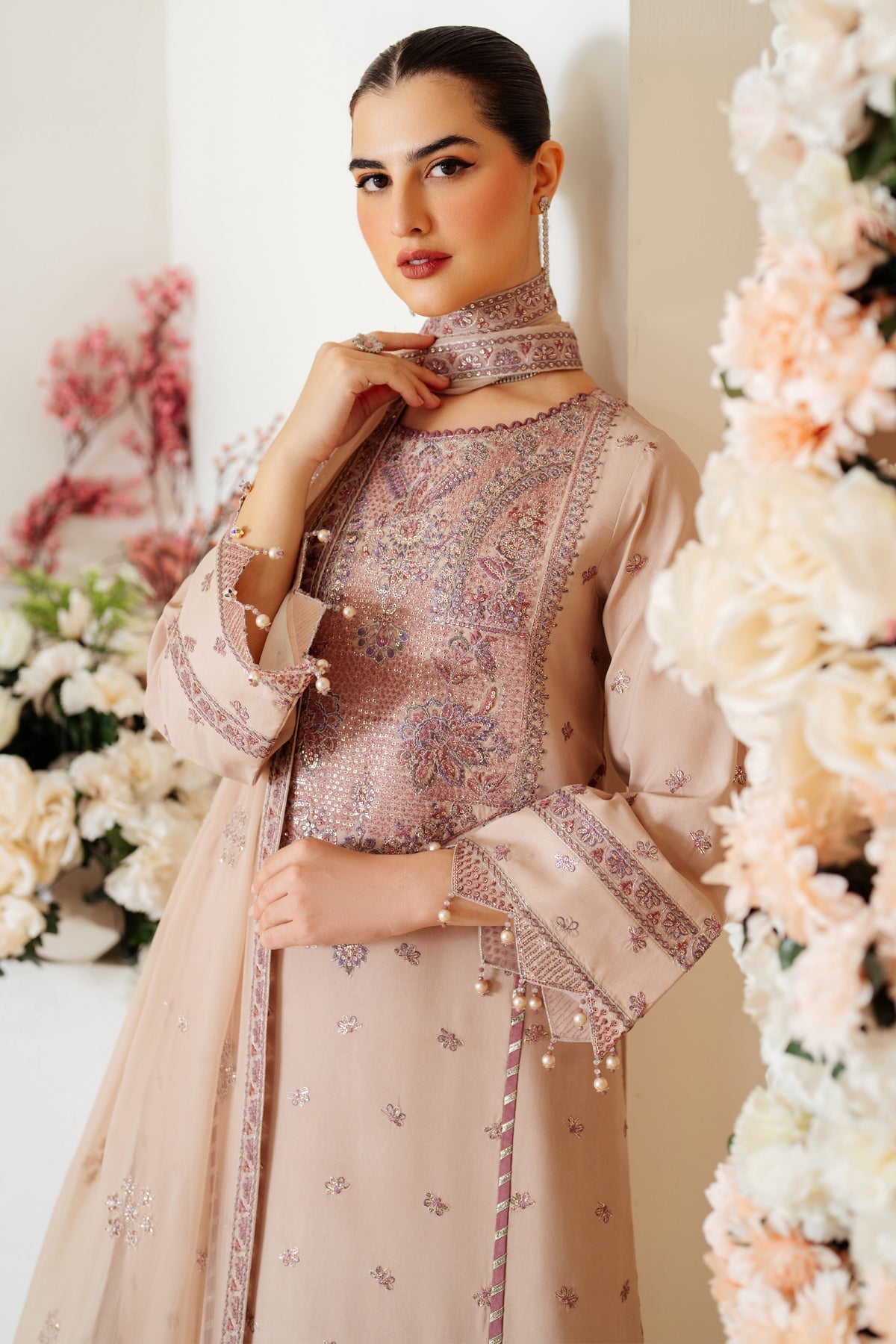 Alizeh | Luxury Raw Silk | AF-RS-08-TAFFY by Alizeh - Designer Dress - Type: Ladies Clothes - Available at Libayah - 100% Original