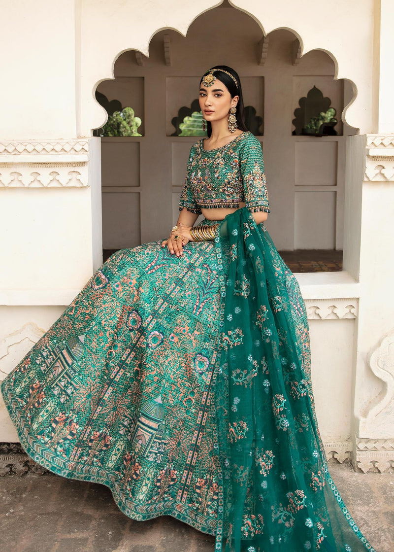 Waqas Shah | Taj Mahal | MEHAR BANO by Waqas Shah - Designer Dress - Type: Ladies Clothes - Available at Libayah - 100% Original
