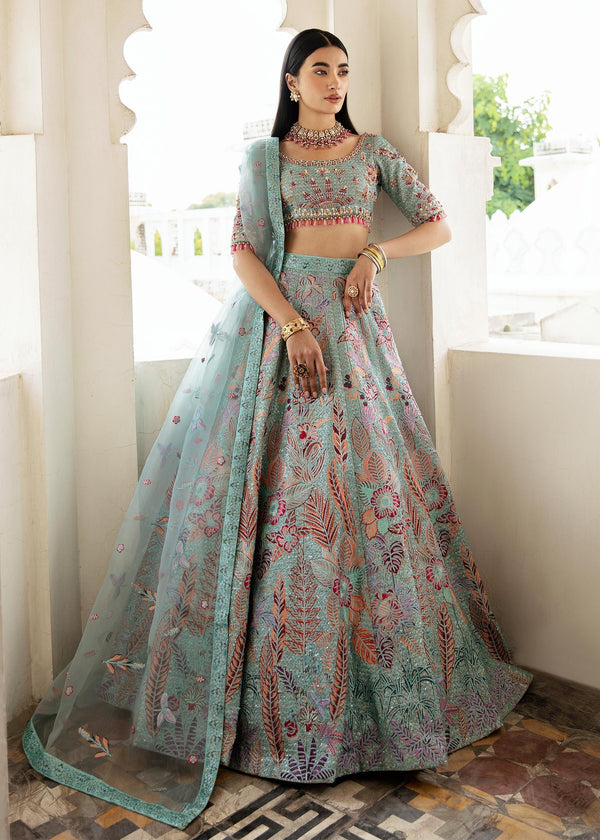 Waqas Shah | Taj Mahal | FIROZA BANO by Waqas Shah - Designer Dress - Type: Ladies Clothes - Available at Libayah - 100% Original