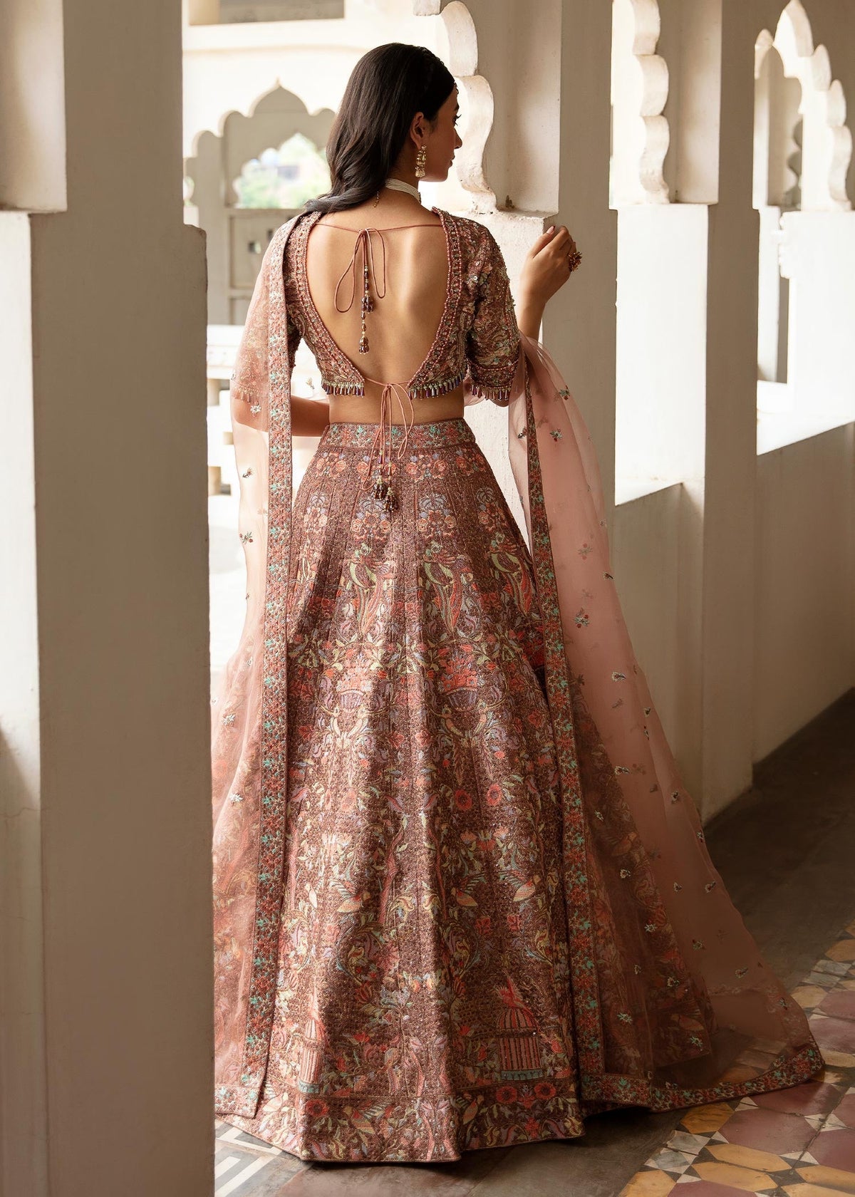 Waqas Shah | Taj Mahal | NAZ BANO by Waqas Shah - Designer Dress - Type: Ladies Clothes - Available at Libayah - 100% Original