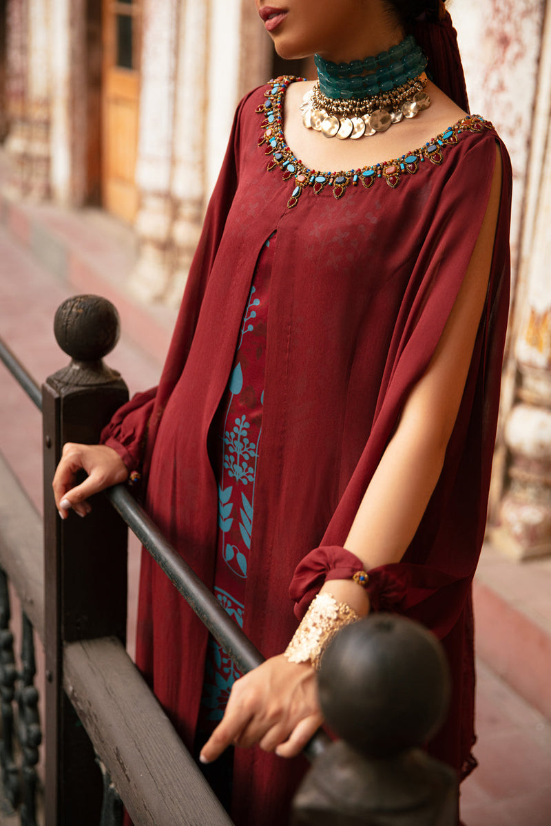 Nilofer Shahid | Maansi Edit | Talia by Nilofer Shahid - Designer Dress - Type: Ladies Clothes - Available at Libayah - 100% Original