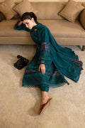 Azure | Luxury Premium Cambric 24 | Teal Treasure by Azure - Designer Dress - Type: Luxury - Available at Libayah - 100% Original