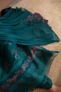 Azure | Luxury Premium Cambric 24 | Teal Treasure by Azure - Designer Dress - Type: Luxury - Available at Libayah - 100% Original