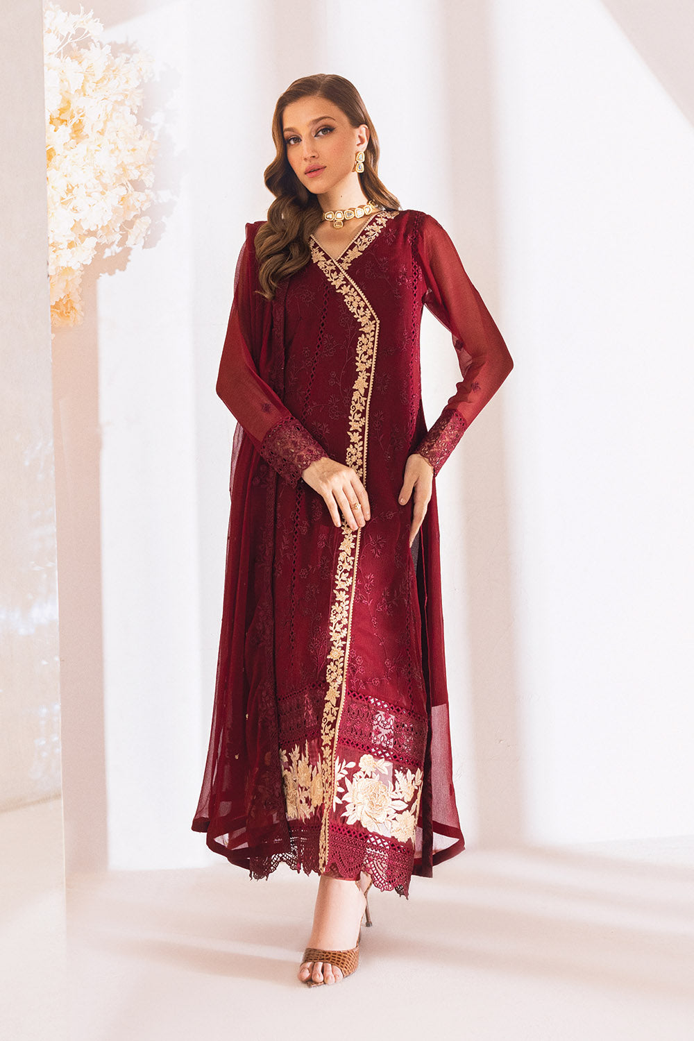 Azure | Luxe Formals | Tempting Berry by Azure - Designer Dress - Type: Ladies Clothes - Available at Libayah - 100% Original