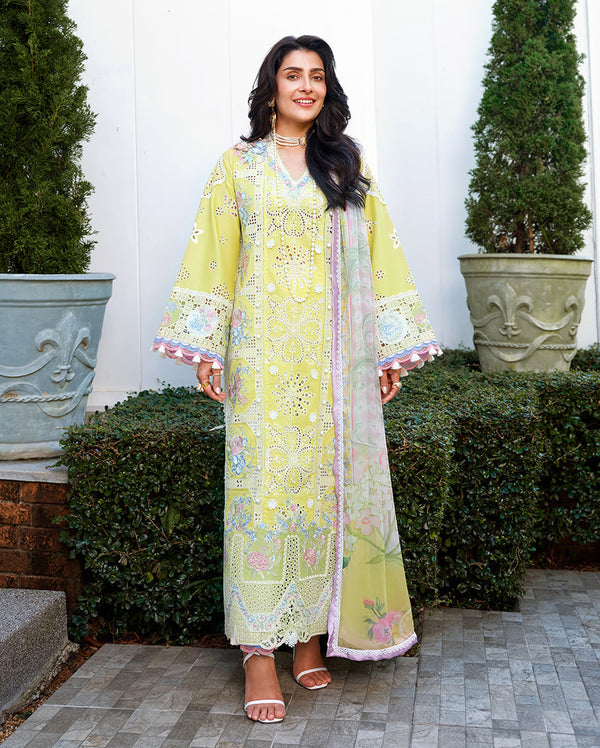 Mushq | Amoi Luxury Lawn | Tender Whisper - by Libayah - Registered Vendor of : Mushq - 100% Original Designer Dress