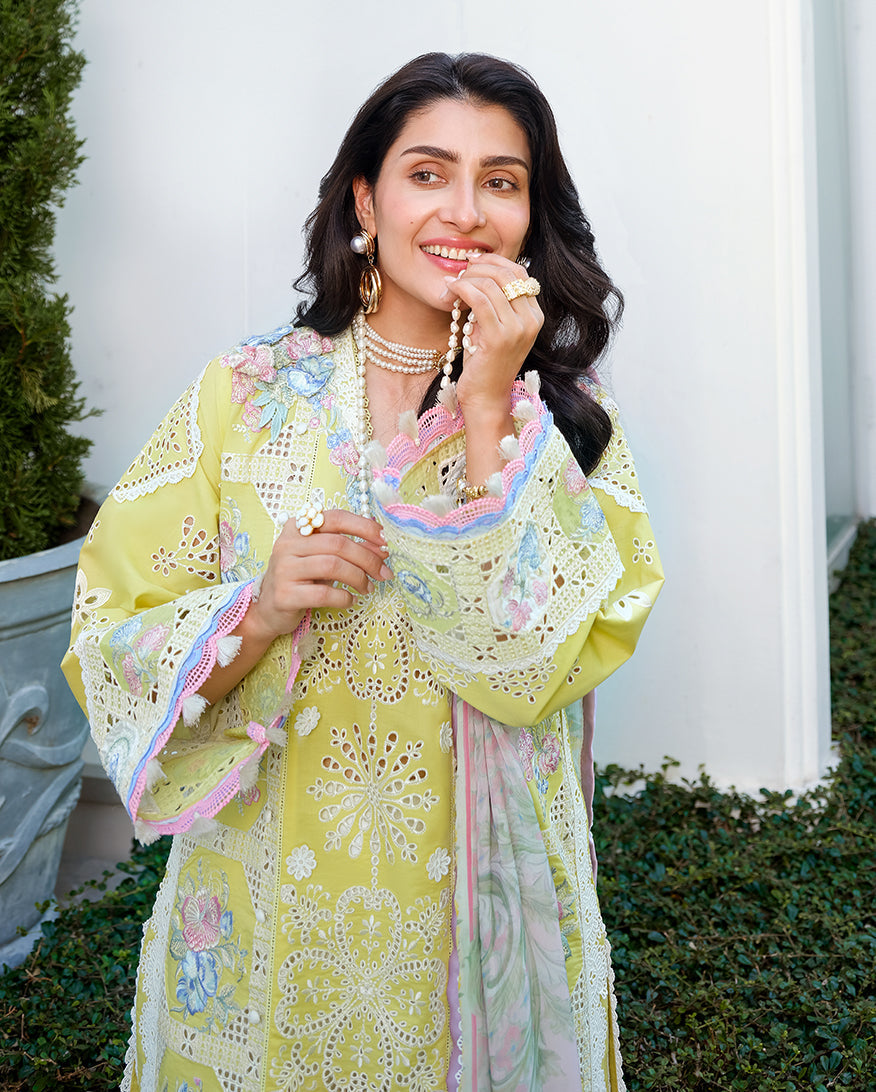Mushq | Amoi Luxury Lawn | Tender Whisper - by Libayah - Registered Vendor of : Mushq - 100% Original Designer Dress