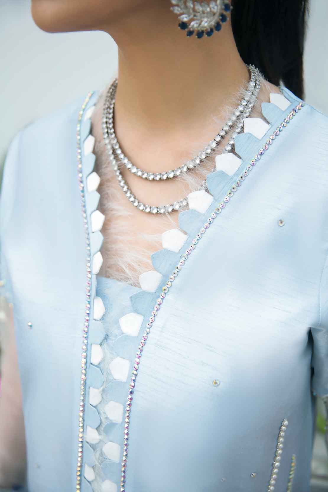 Leon | Leon Luxe Collection | BEAU BLUE by Leon - Designer Dress - Type: Ladies Clothes - Available at Libayah - 100% Original