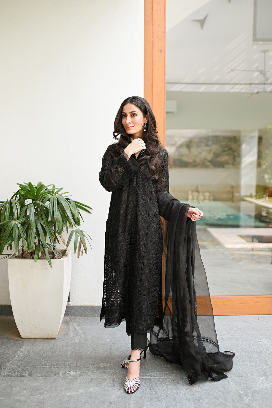 Leon | Leon Luxe Collection | NIGAR by Leon - Designer Dress - Type: Ladies Clothes - Available at Libayah - 100% Original