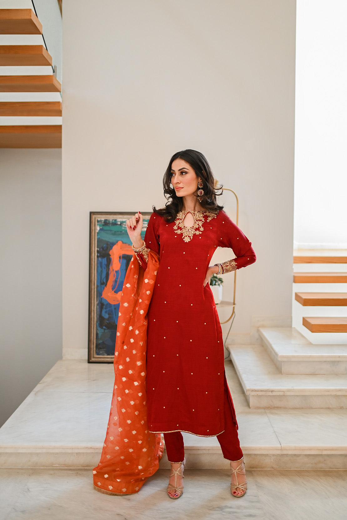Leon | Leon Luxe Collection | ARZOU by Leon - Designer Dress - Type: Ladies Clothes - Available at Libayah - 100% Original