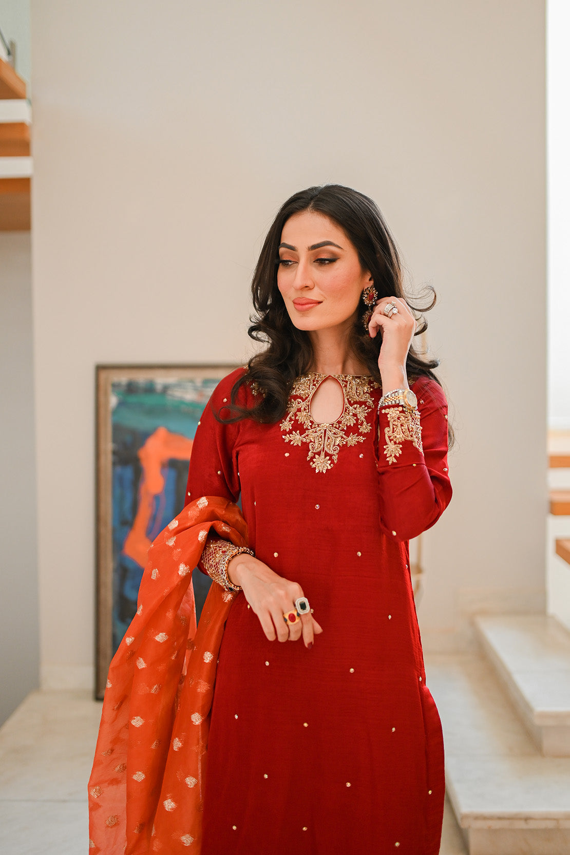 Leon | Leon Luxe Collection | ARZOU by Leon - Designer Dress - Type: Ladies Clothes - Available at Libayah - 100% Original