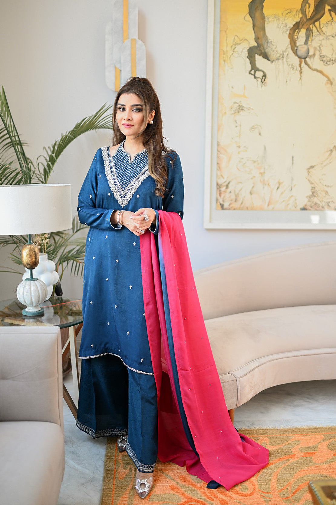 Leon | Leon Luxe Collection | ZOHRA by Leon - Designer Dress - Type: Ladies Clothes - Available at Libayah - 100% Original