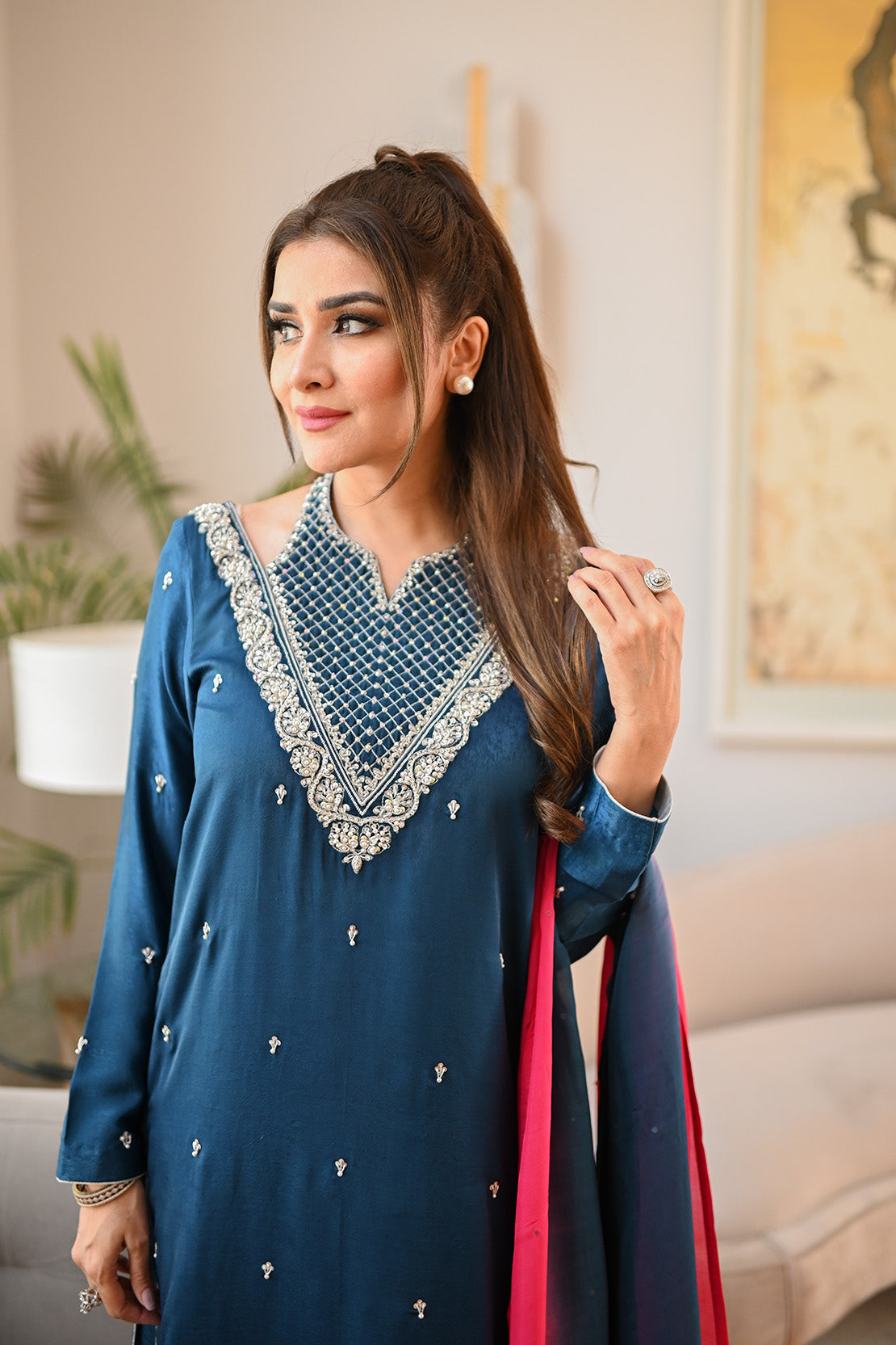 Leon | Leon Luxe Collection | ZOHRA by Leon - Designer Dress - Type: Ladies Clothes - Available at Libayah - 100% Original