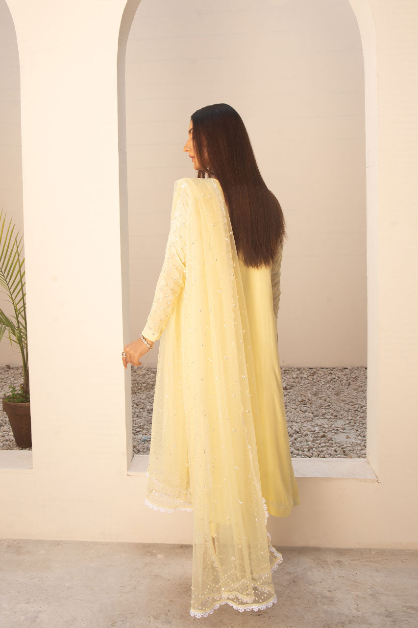 Leon | Leon Luxe Collection | SITARA LIME by Leon - Designer Dress - Type: Ladies Clothes - Available at Libayah - 100% Original